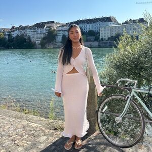 Meshki Pink Knit Set